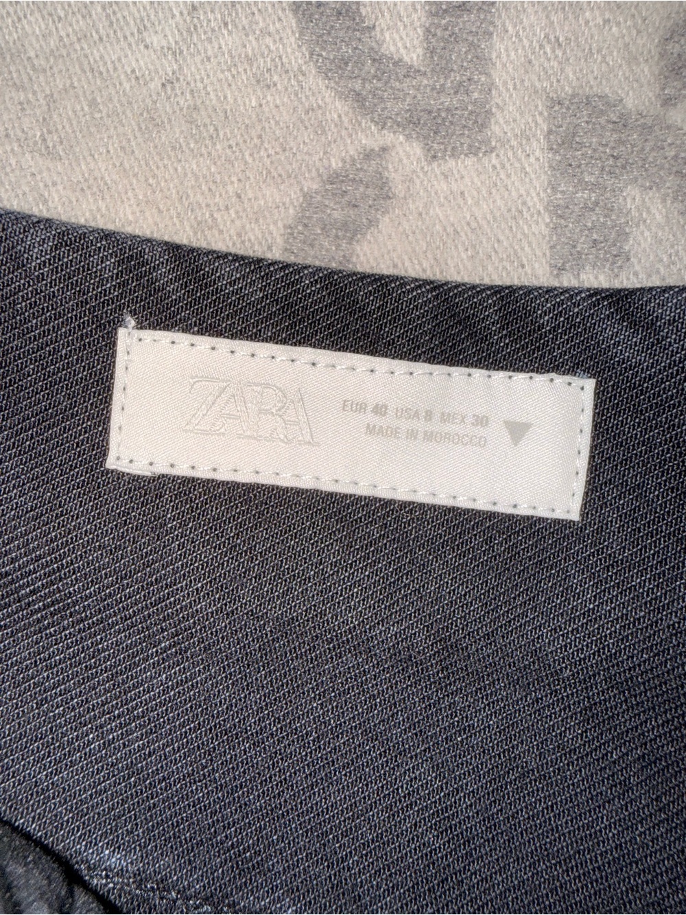 Zara Black Wide Leg Flared Jeans - Picture 11 of 13